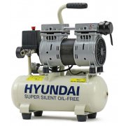 Hyundai HY5508 4CFM, 550w, 0.75HP, 8 Litre Oil Free Direct Drive Silenced Air Compressor